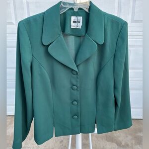Vintage Leslie Fay Green Blazer